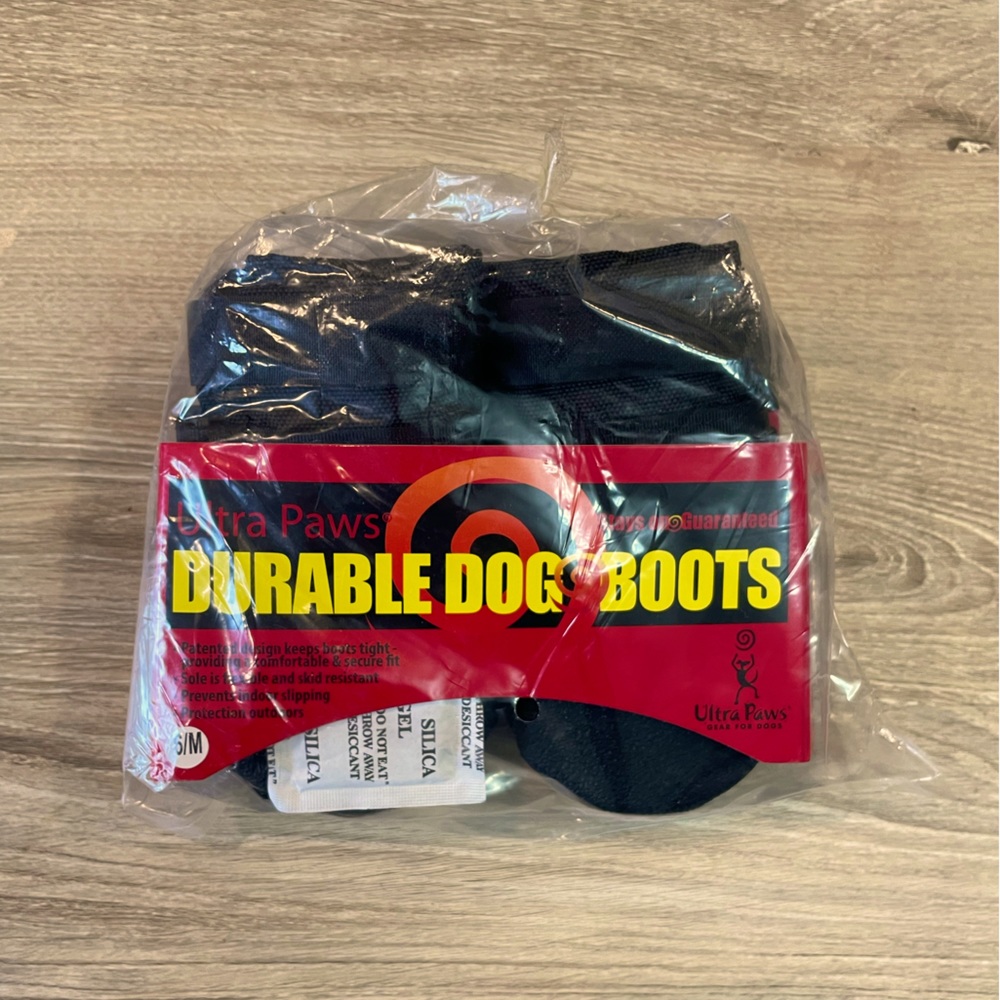 NEW, UNOPENED DURABLE DOG BOOTS FOR SMALL/MEDIUM DOGS!!!